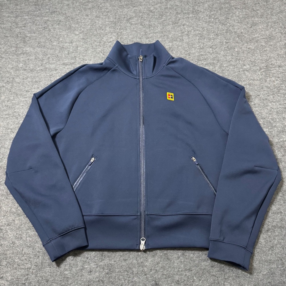 Nike Court Dri-FIT Victory Tennis Jacket Navy Blue CV4701-451 Womens Large